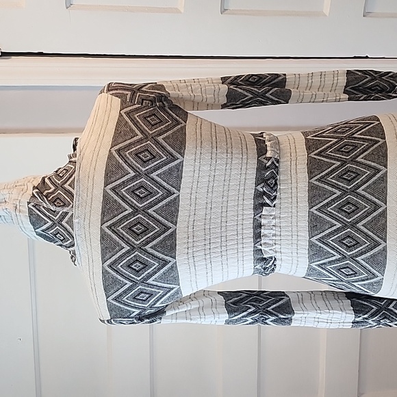 Vitamin A Chevron Maxi Swim Cover-up, Size S - Picture 5 of 14